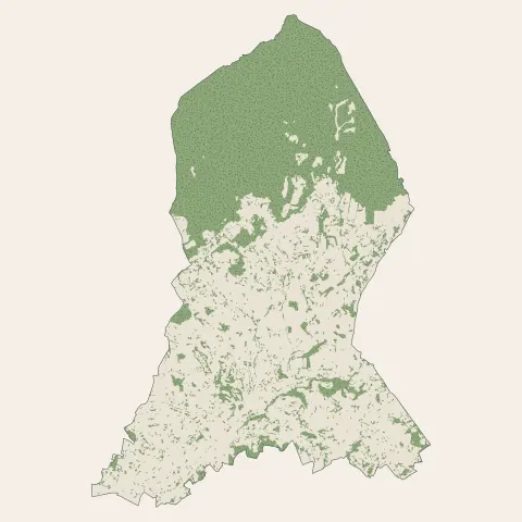 Marseille 13e Arrondissement : bois, forêts et landes