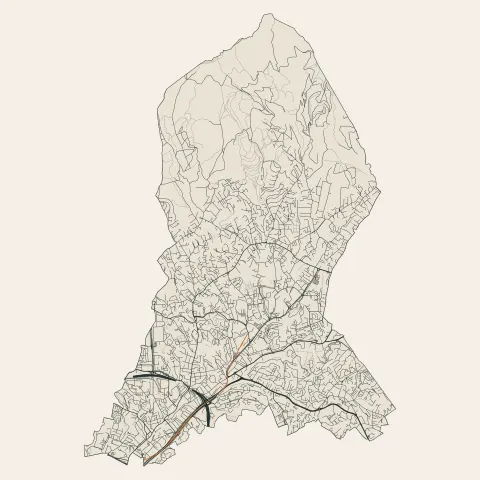 Marseille 13e Arrondissement : voies