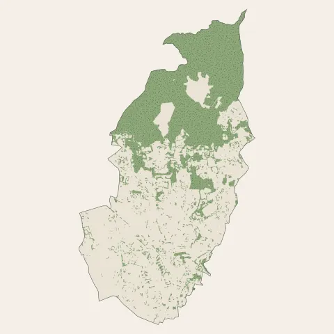 Marseille 14e Arrondissement : bois, forêts et landes