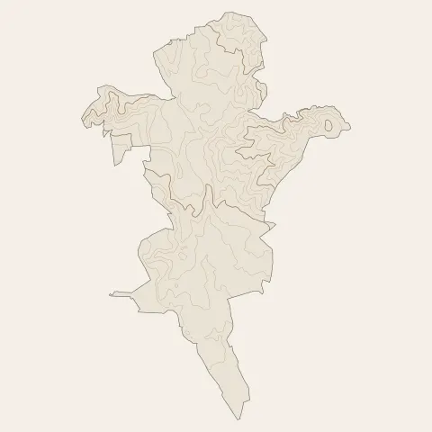 Marseille 15e Arrondissement : courbes de niveau