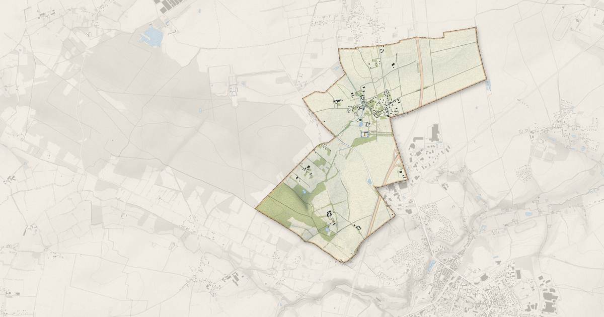 Portrait cartographique de Aubigny : relief, eau, forêts, bâti et voies, calculés à partir des données de l'IGN