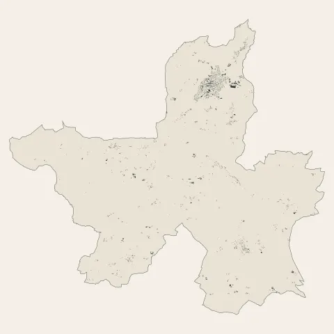 Les Monts d'Aunay : bâti