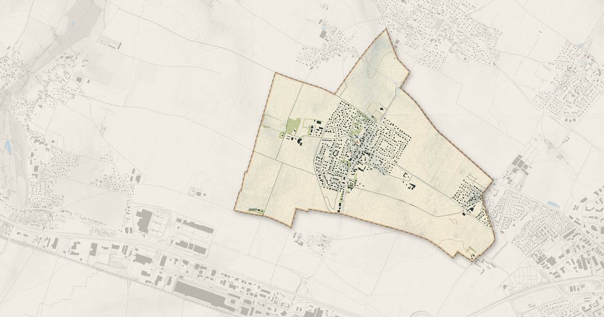 Portrait cartographique de Authie : relief, eau, forêts, bâti et voies, calculés à partir des données de l'IGN