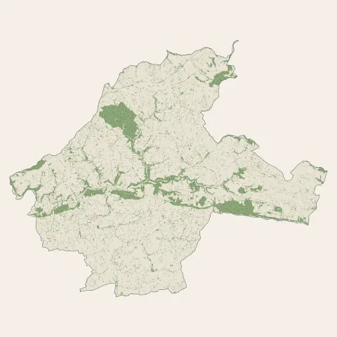 Souleuvre en Bocage : bois, forêts et landes