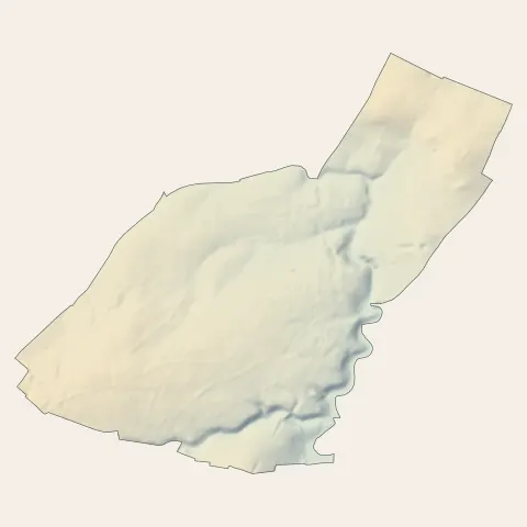Biéville-Beuville : relief
