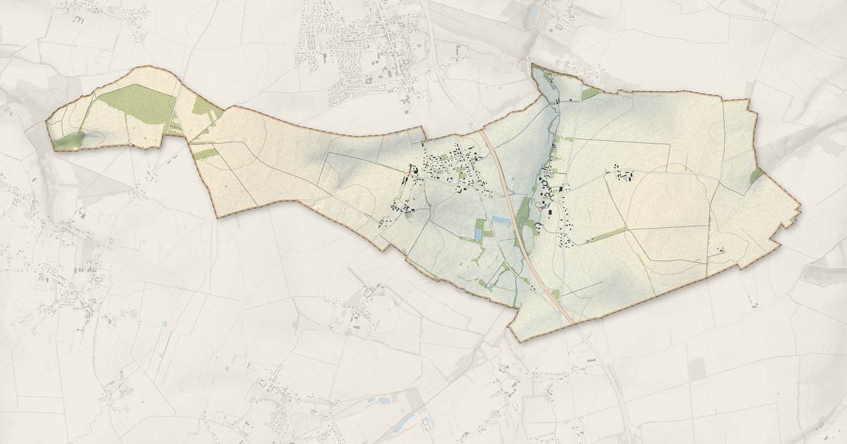 Portrait cartographique de Bons-Tassilly : relief, eau, forêts, bâti et voies, calculés à partir des données de l'IGN