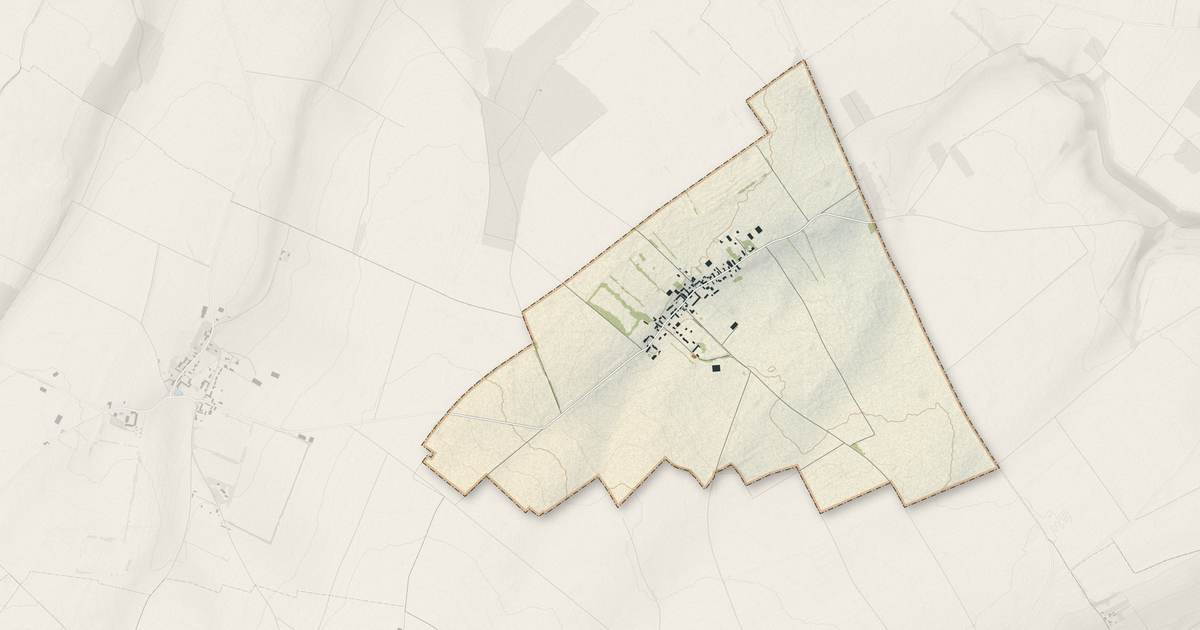 Portrait cartographique de Le Bû-sur-Rouvres : relief, eau, forêts, bâti et voies, calculés à partir des données de l'IGN