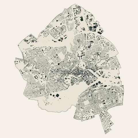 Caen : bâti