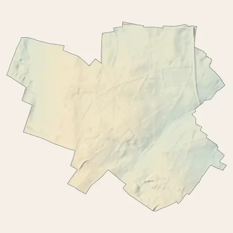 Cagny : relief