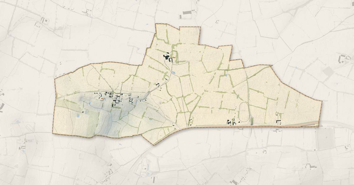 Portrait cartographique de Cardonville : relief, eau, forêts, bâti et voies, calculés à partir des données de l'IGN