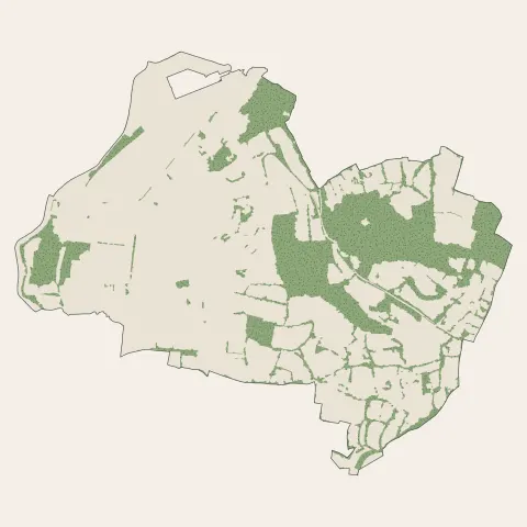Dives-sur-Mer : bois, forêts et landes