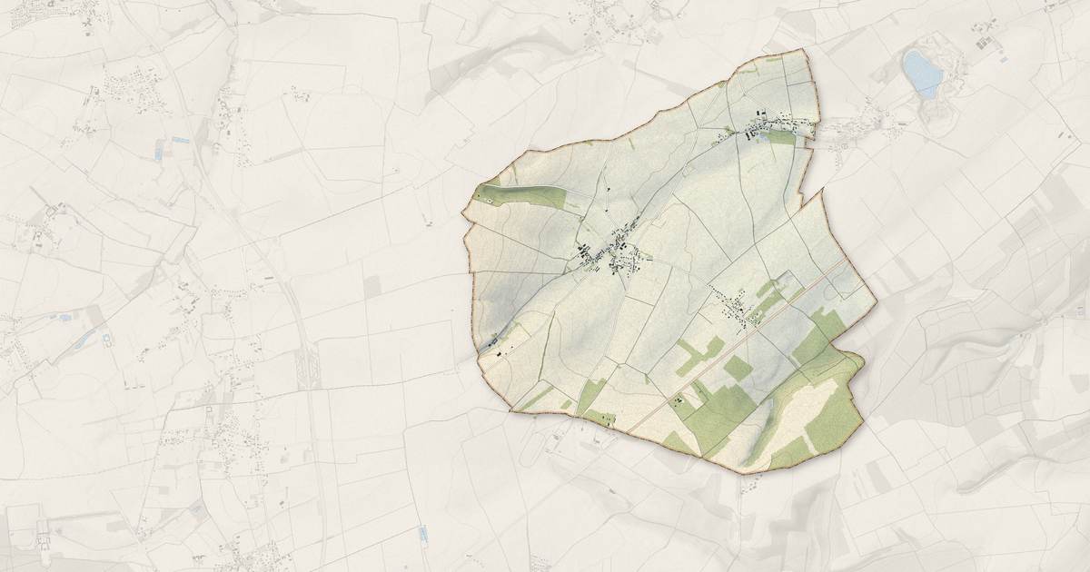 Portrait cartographique de Épaney : relief, eau, forêts, bâti et voies, calculés à partir des données de l'IGN