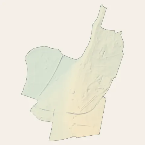 Fleury-sur-Orne : relief
