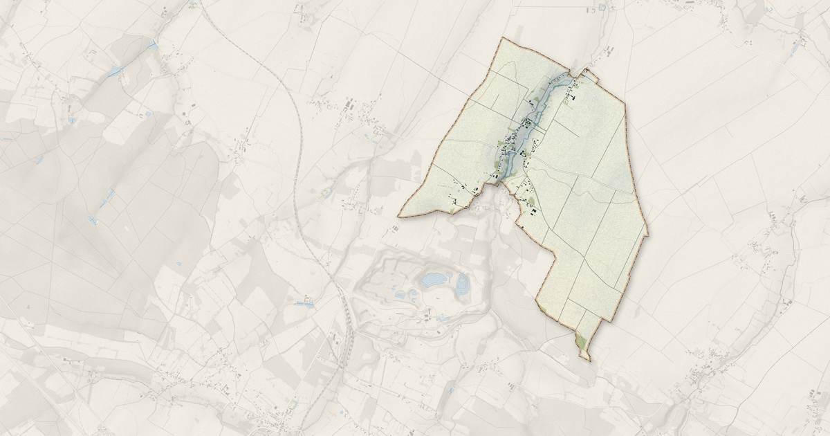 Portrait cartographique de Fourches : relief, eau, forêts, bâti et voies, calculés à partir des données de l'IGN