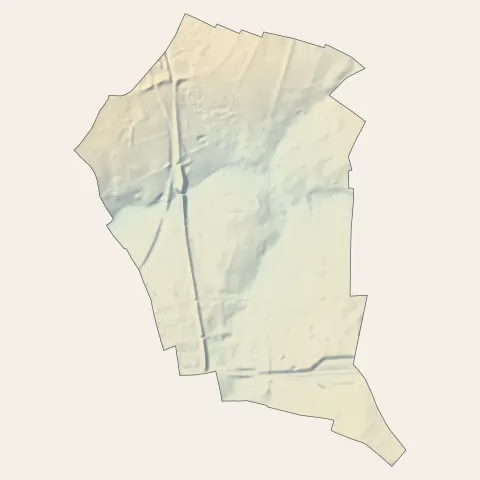 Giberville : relief