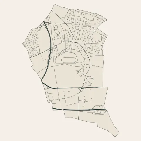 Giberville : voies