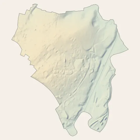 Hérouville-Saint-Clair : relief