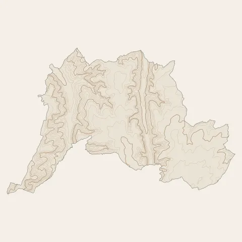 Livarot-Pays-d'Auge : courbes de niveau