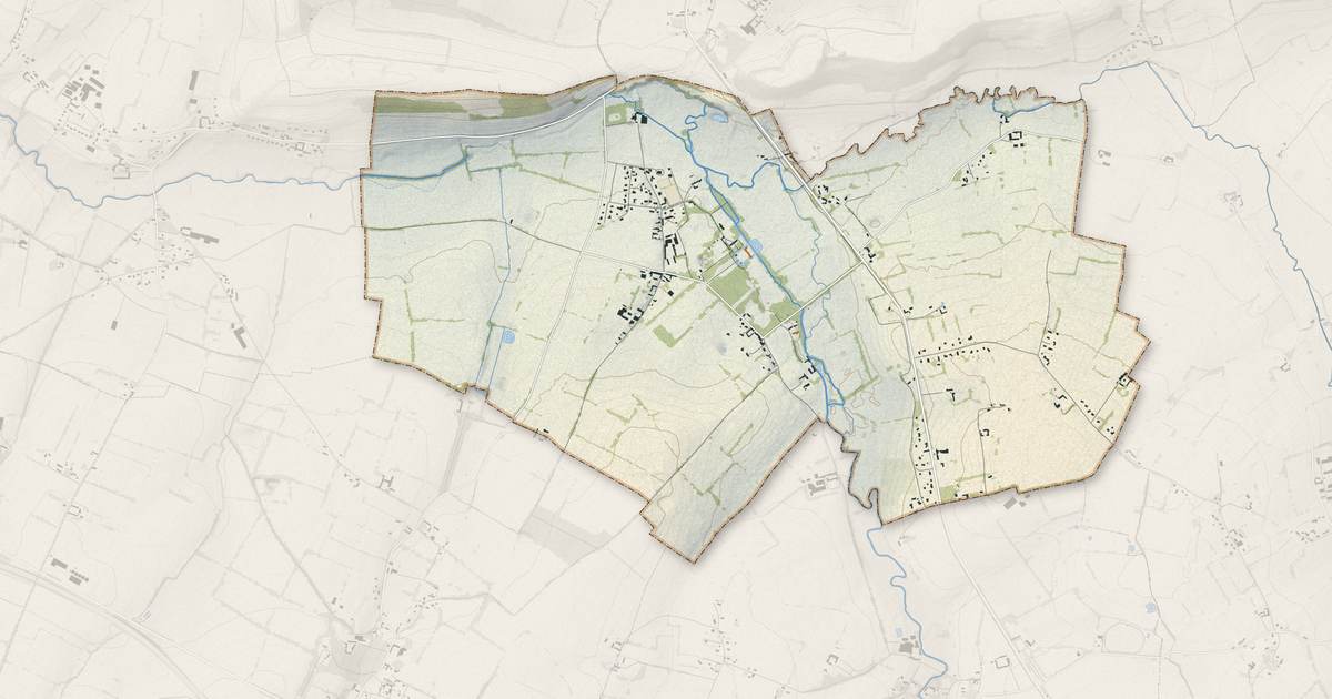 Portrait cartographique de Maisons : relief, eau, forêts, bâti et voies, calculés à partir des données de l'IGN