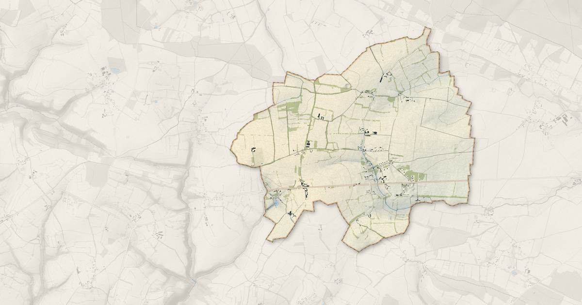 Portrait cartographique de Martigny-sur-l'Ante : relief, eau, forêts, bâti et voies, calculés à partir des données de l'IGN