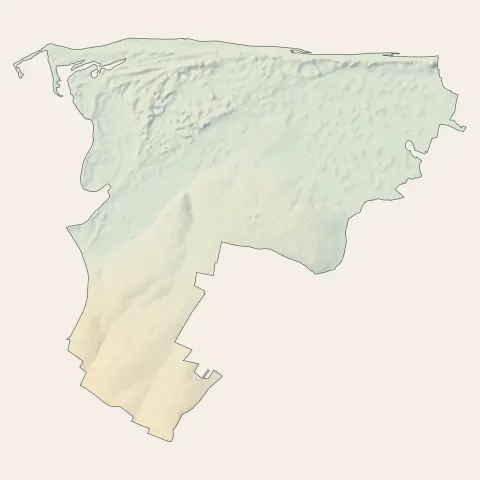 Merville-Franceville-Plage : relief