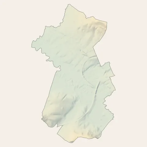 Pont-l'Évêque : relief