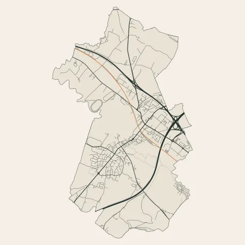 Pont-l'Évêque : voies