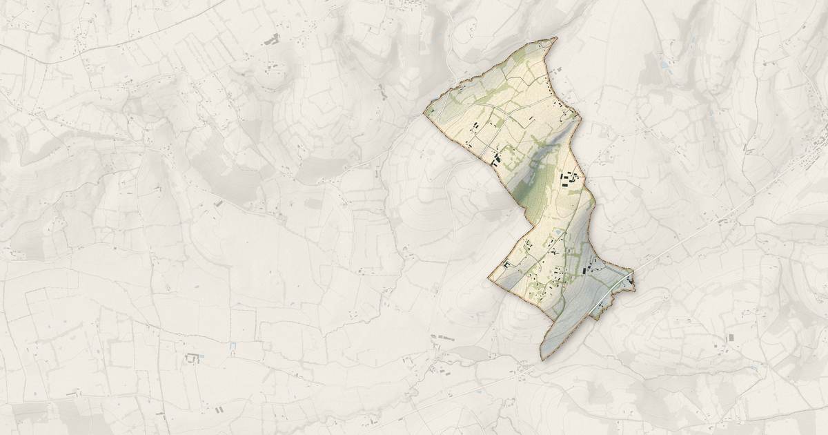 Portrait cartographique de Repentigny : relief, eau, forêts, bâti et voies, calculés à partir des données de l'IGN