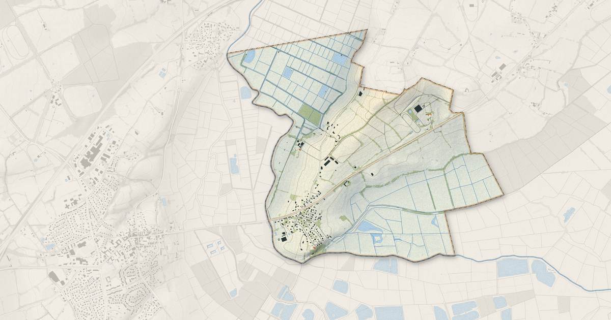 Portrait cartographique de Saint-Samson : relief, eau, forêts, bâti et voies, calculés à partir des données de l'IGN