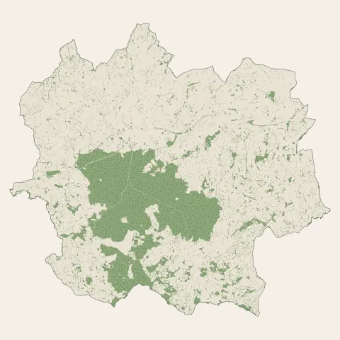 Noues de Sienne : bois, forêts et landes