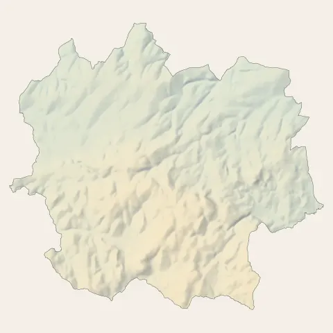 Noues de Sienne : relief
