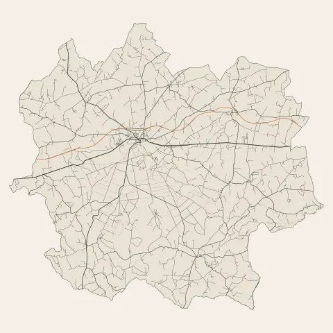 Noues de Sienne : voies