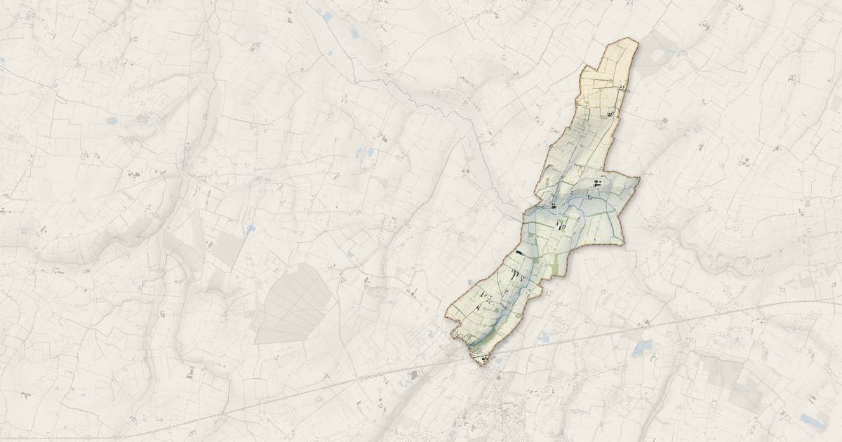 Portrait cartographique de Saon : relief, eau, forêts, bâti et voies, calculés à partir des données de l'IGN
