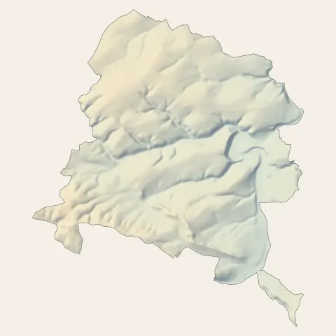 Thury-Harcourt-le-Hom : relief