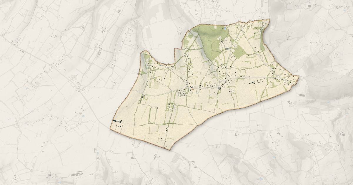 Portrait cartographique de Le Torquesne : relief, eau, forêts, bâti et voies, calculés à partir des données de l'IGN