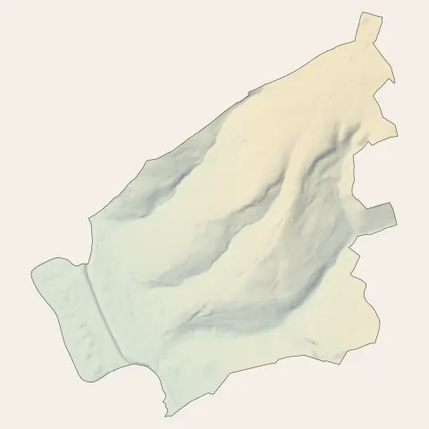 Touques : relief
