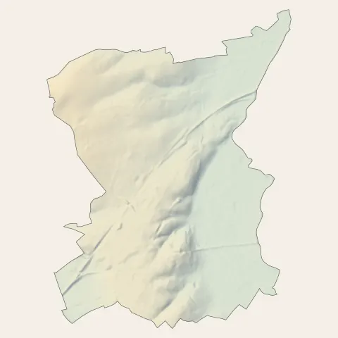 Troarn : relief