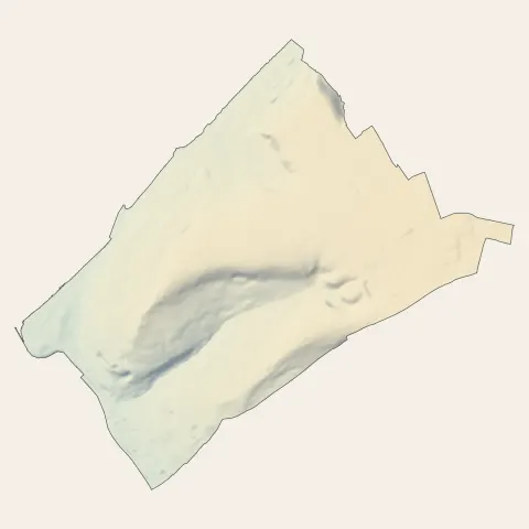 Trouville-sur-Mer : relief