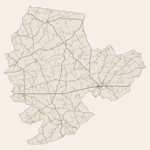 Valdallière : voies