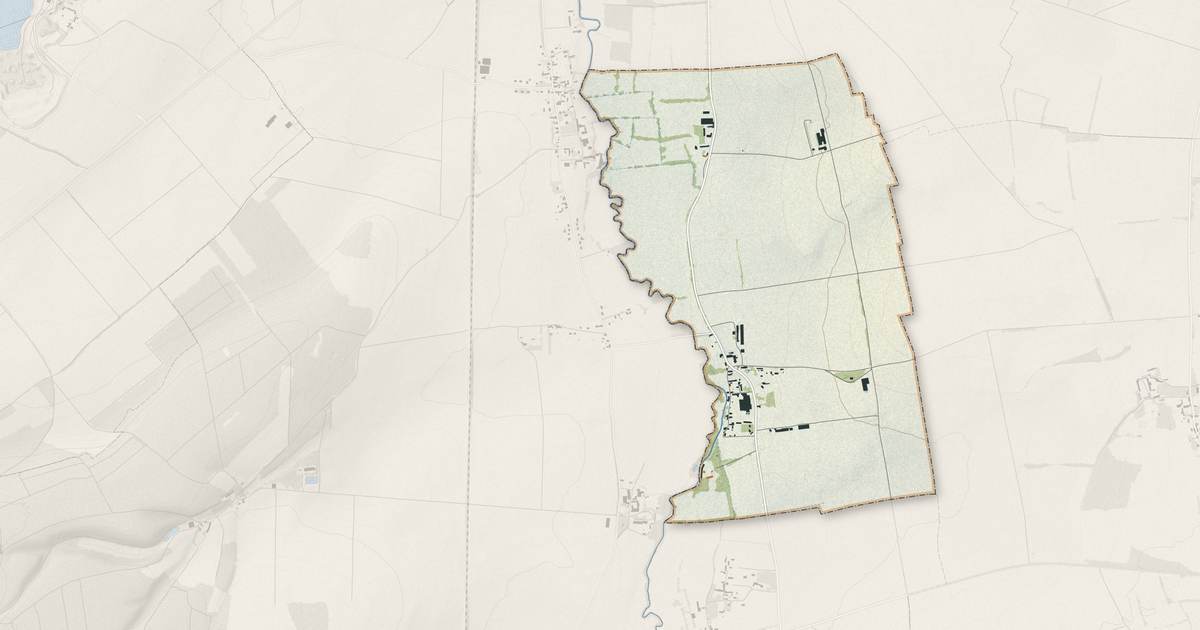 Portrait cartographique de Vicques : relief, eau, forêts, bâti et voies, calculés à partir des données de l'IGN