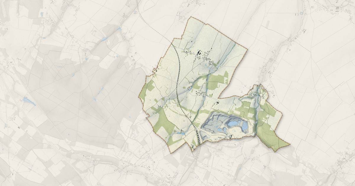 Portrait cartographique de Vignats : relief, eau, forêts, bâti et voies, calculés à partir des données de l'IGN