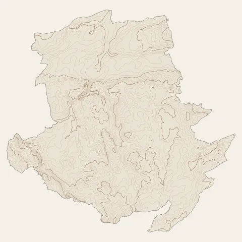 Vire Normandie : courbes de niveau