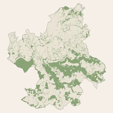 Arpajon-sur-Cère : bois, forêts et landes