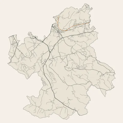 Arpajon-sur-Cère : voies