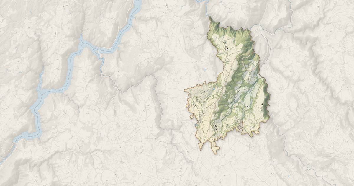 Portrait cartographique de Jaleyrac : relief, eau, forêts, bâti et voies, calculés à partir des données de l'IGN