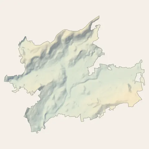 Jussac : relief