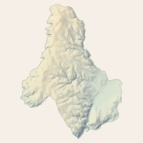 Maurs : relief