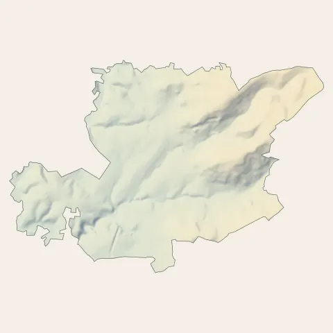 Naucelles : relief