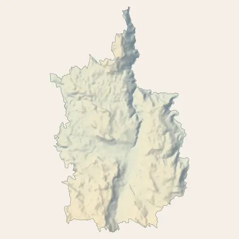 Riom-ès-Montagnes : relief