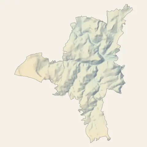 Saint-Flour : relief